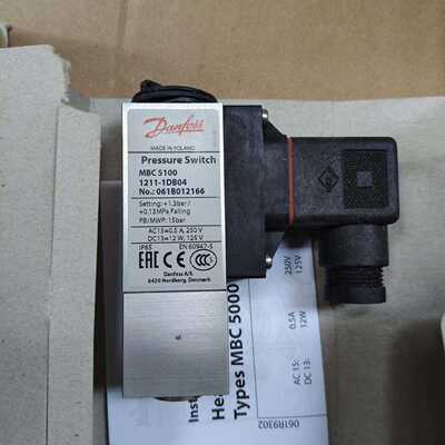 溢价-061B012166 1.3barDanfoss丹佛斯MB