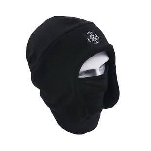 XOTIC官方 芒星针织护耳冷帽配面罩秋冬针织帽子毛线帽男女保暖