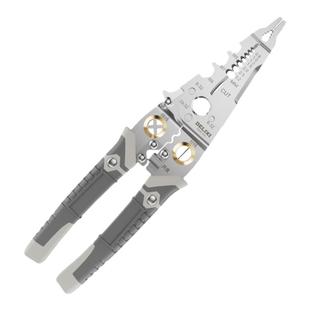 德力西剥线钳电工专用工具多功能接线拨线神器万用电线电缆压线钳