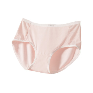 猫人儿童女童莫代尔纯色蝴蝶结透气亲肤抑菌舒适少女发育期内裤