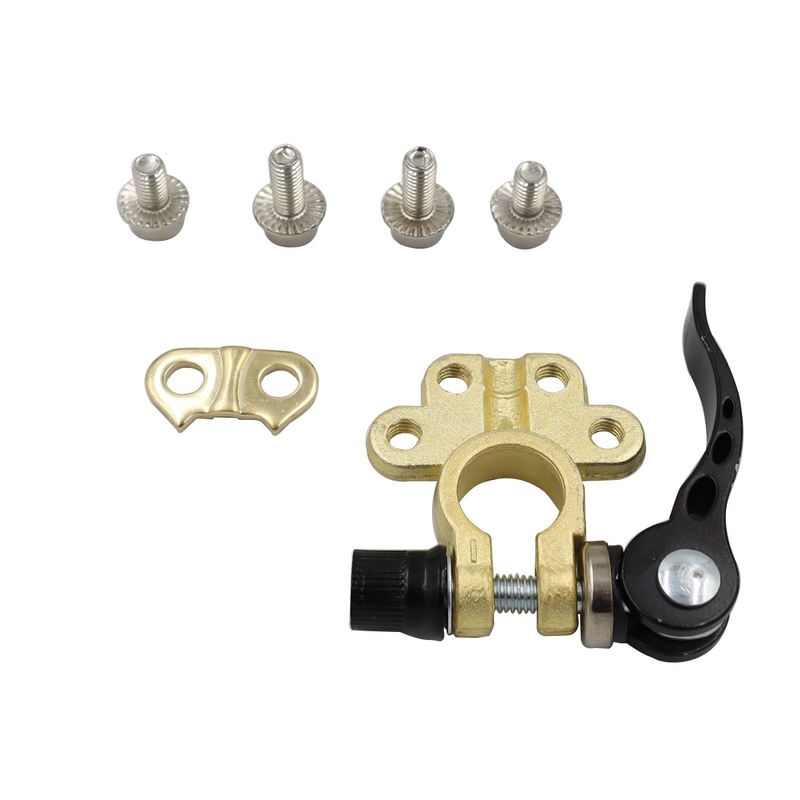 汽车电瓶黄铜桩头 多孔快速释放电瓶夹  蓄电池快速拆卸接头卡子