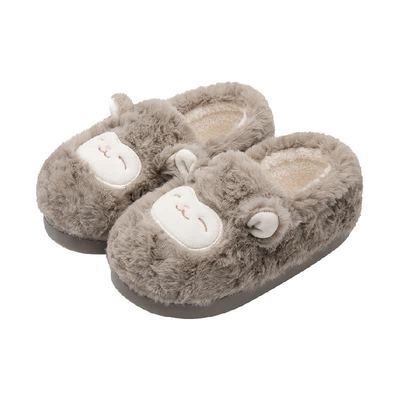 名创优品可爱羊咩咩全包跟棉拖鞋