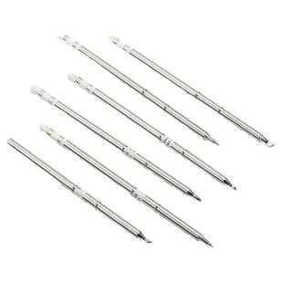 鹿仙子T12烙铁头电烙铁发热芯刀头t65尖头t100小铬铁头便携式c210