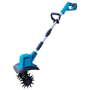 多功能锂电松土机手持充电微耕机翻土犁地机果园花园养花种菜工具