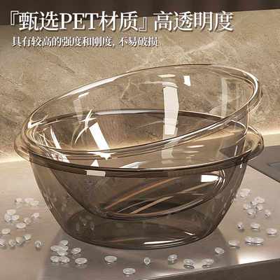 洗脸盆高级感家用轻奢盆子值耐摔洗头高洗漱脸盆盆洗脚盆宿舍颜