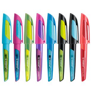 【店播】stabilo思笔乐学生专用钢笔老师推荐三年级练字矫姿笔可替换墨囊黑色蓝色儿童钢笔男女孩初学者矫姿