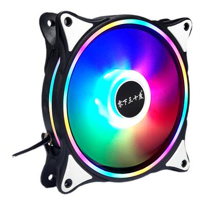 零下30度电脑机箱散热12cm台式机