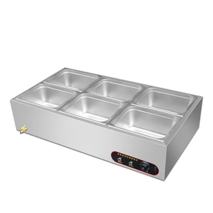 快餐保温台 加热不锈钢汤池 台式保温售饭台 食堂保温打菜台