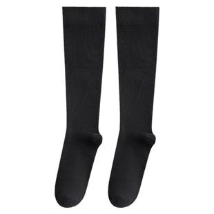 压力小腿袜子女黑色过膝长筒袜夏季半腿袜jk高筒袜配小皮鞋中筒袜