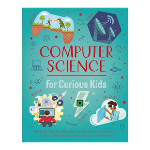 【预售】好奇孩子的计算机科学 Computer Science for Curious Kids 英文原版软件编程人工智能图解介绍儿童科普百科绘本STEM启蒙