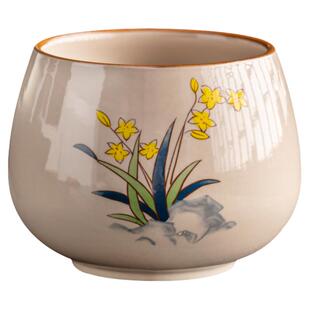 茶洗特大号家用茶渣缸草木灰釉水盂建水缸废水桶烟灰缸果皮篓