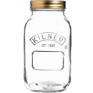 英国Kilner密封罐食品级加厚玻璃瓶子果酱瓶梅森瓶家用泡菜泡酒罐