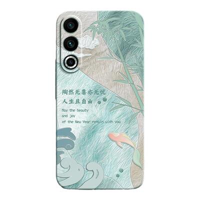 温暖寄语适用魅族20手机壳20pro新款20infinity无界版Classic硅胶meizu小清新艺术油画套MZ男女防摔por二十p