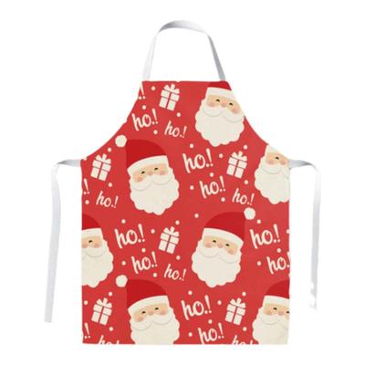 布艺圣诞节日围裙礼品