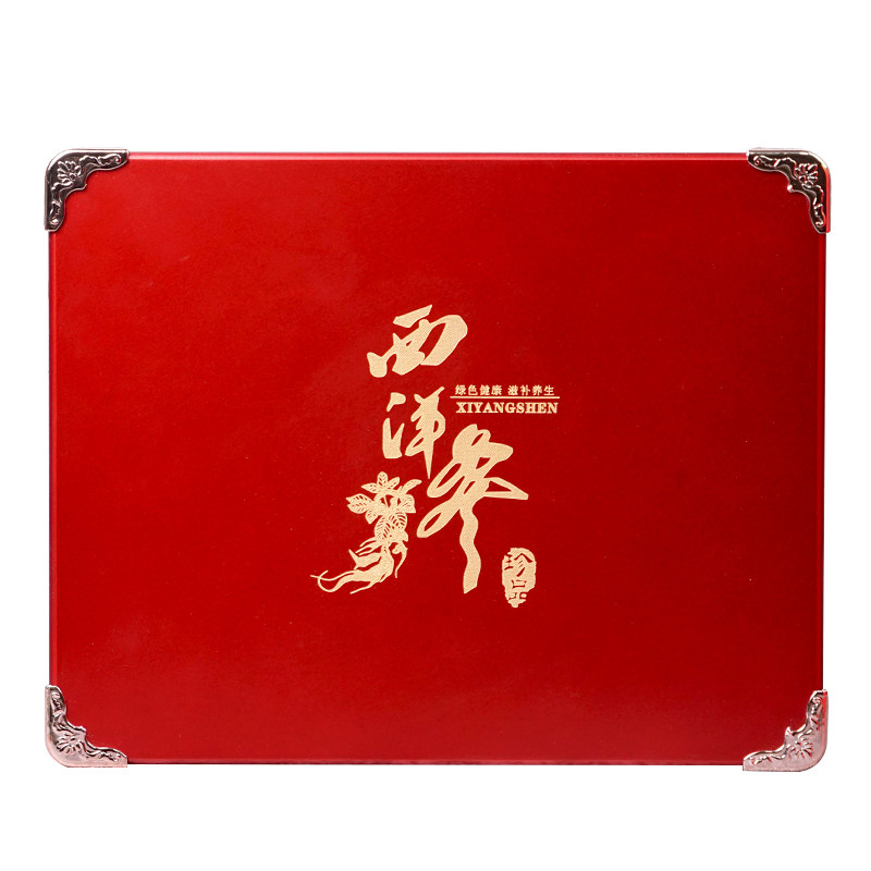 七吉西洋参大大片礼盒过年送礼送长辈送父母送老师长白山东北特产