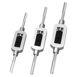 手用丝锥扳手 全钢T型加长手动绞手铰杠可调式攻牙器工具棘轮套装