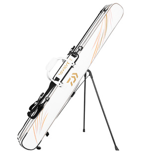 DAIWA达亿瓦 25新款 一击台钓竿包 可拆卸支架渔具杆包多功能收纳