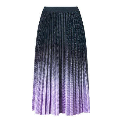 Koradior珂莱蒂尔冬季优雅独特精致A字裙中长裙半身裙女