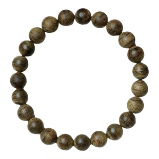 高端正宗天然野文莱黑棋楠沉香手串真品老料女士木质文玩小单圈