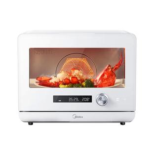 美的PS2001台式电蒸箱电烤箱蒸烤箱家用蒸烤一体机多功能空气炸锅