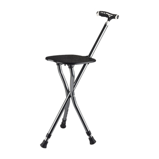 拐杖折叠凳子便携板凳老年人椅子座椅两用拐扙带拐棍马扎老人防滑