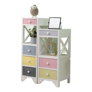 长20厘米床头柜实木夹缝收纳柜抽屉式窄柜30cm宽小型桌子客厅斗柜