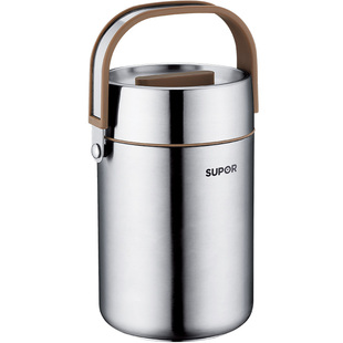 苏泊尔保温饭盒保温桶多层大容量便携不锈钢学生上班族带饭便当盒