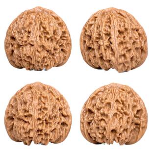 文玩核桃宫灯核桃一物一图A77965老树有修狮子头矮桩桃心闷尖43mm