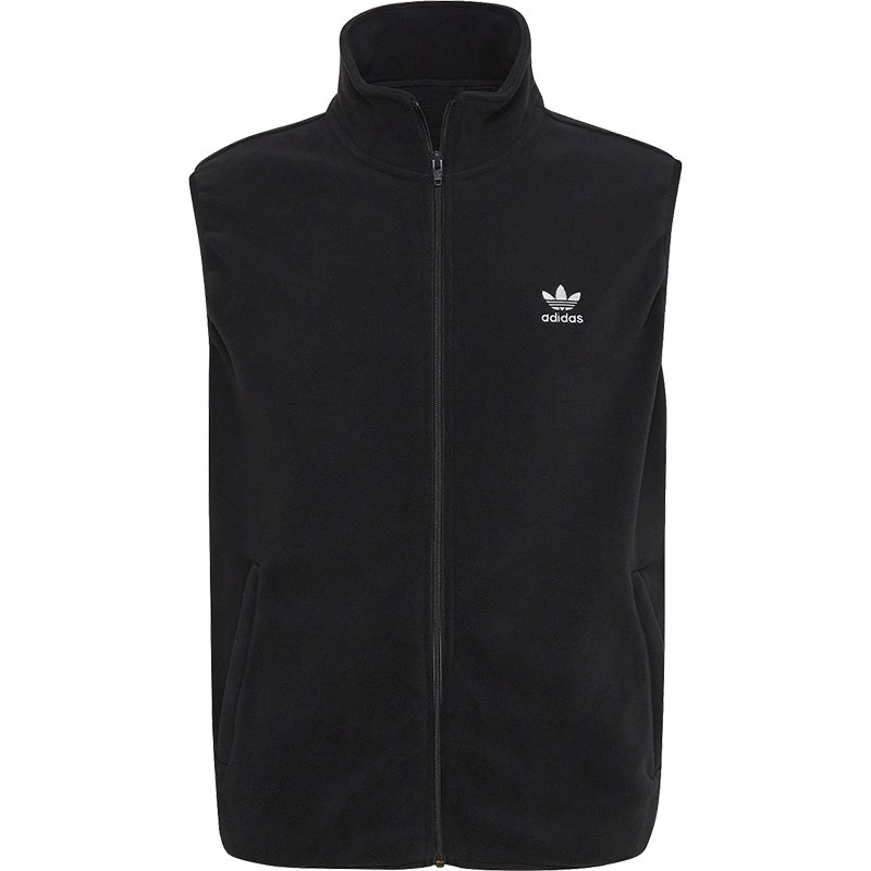 Adidas/阿迪达斯正品三叶草男子毛绒保暖运动背心马甲 HK7392
