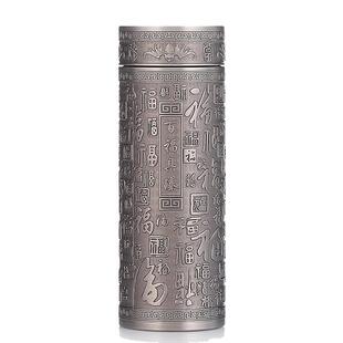 宜兴紫砂内胆保温杯男女过滤泡茶杯送父亲节礼物陶瓷水杯子百福杯