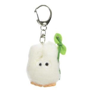 日本totoro宫崎骏正版荷叶小龙猫公仔玩偶毛绒包挂件钥匙扣小挂饰