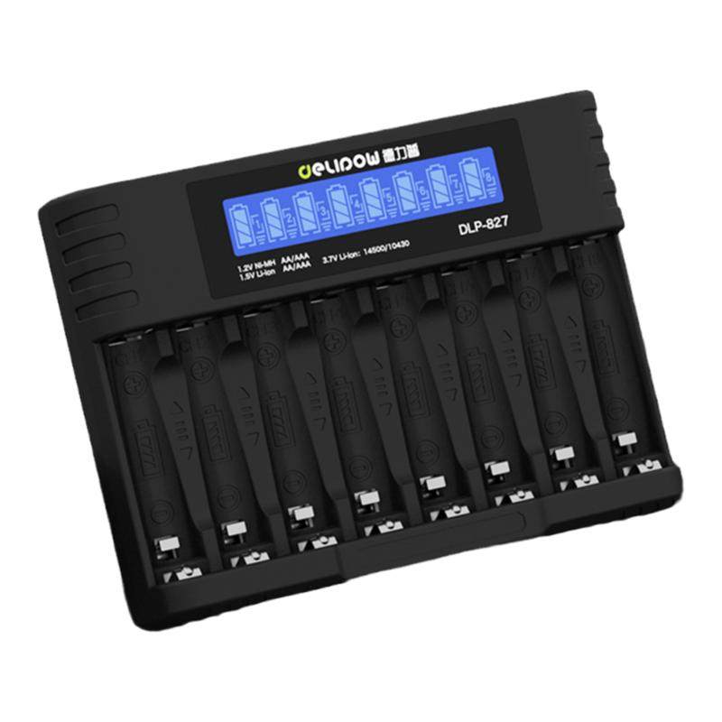 充电电池5号AA五七号1.2v可充1.5v锂电18650通用多功能充电器3.7v