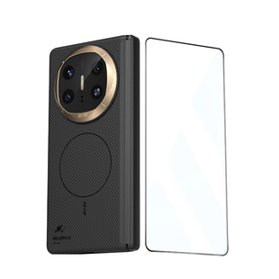 蓝猩适用华为mateX7钢化膜mateX5典藏版前框X3手机壳X6组合Mate保护X5神器全胶凯夫太空仓贴拉转轴碳芳纶纤维