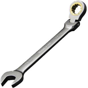 百锐快速扳手棘轮梅花两用开口扳手工具活动头棘轮汽修8-32mm扳子