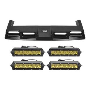 适用坦克300/400/500hi4t车顶射灯扰流板改装车顶行李架越野照灯