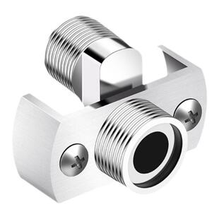 花洒专用万向曲脚接头配件大全淋浴龙头曲角加长调节器偏心拐弯角