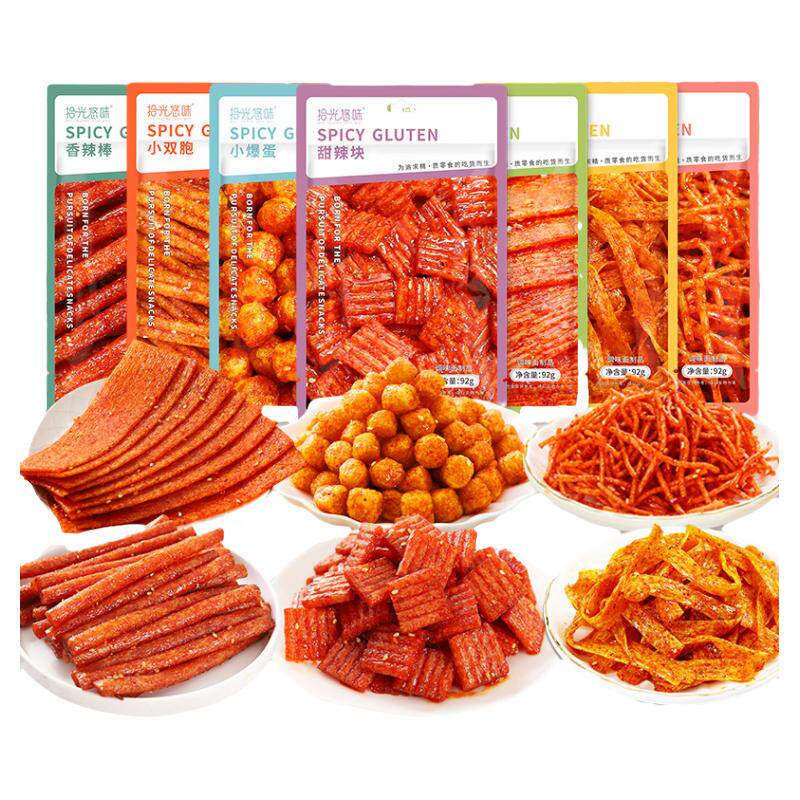 拾光悠味92g麻辣条零食大礼包