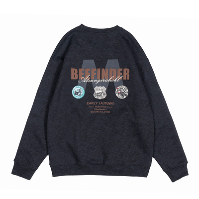 350克重磅厚实男式卫衣长袖衫