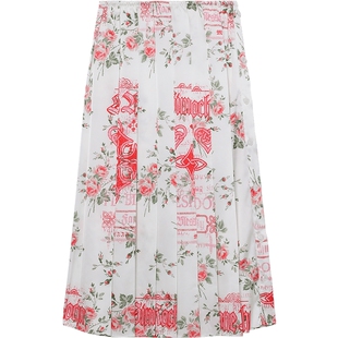 IT Simone Rocha女装半身裙百褶裙新款摩登时髦花裙子311047XL