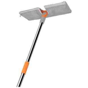 加长杆擦墙面神器天花板清洁洗墙壁瓷砖厨房拖把家用打扫棚顶玻璃