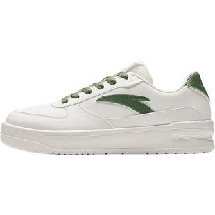 安踏小白鞋轻程V2丨男鞋板鞋2026夏季新款厚底增高百搭休闲运动鞋