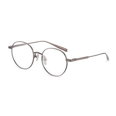 AOJO男女钛合金可配近视眼镜架