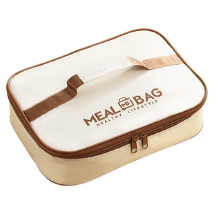 饭盒手提包防水保温袋冷藏袋简约铝箔加厚餐盒袋上班族带饭便当袋