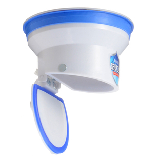 厕所卫生间陶瓷马桶防返水止回阀 110PVC管防倒灌防臭防虫单向阀