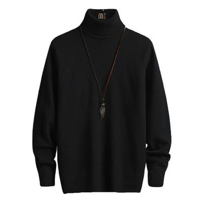 高领毛衣加绒可选秋冬季韩版修身
