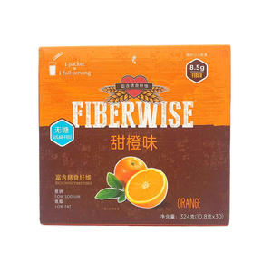 8583美乐家高纤植物营养粉无糖膳食纤维粉甜橙味正品非官方旗舰店