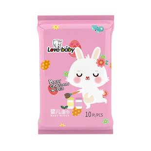 湿纸巾婴儿湿巾小包随身装手口屁专用便携幼儿童新生宝宝湿巾纸