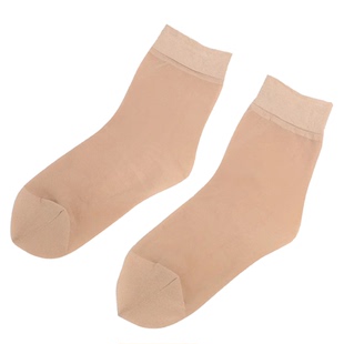 10双红辣椒丝袜女短袜正品防勾丝加根女士天鹅绒薄款耐磨夏季0255