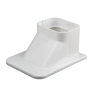 PVC空调管挂机装饰遮挡美化套管白色空调包管道燃气管槽保护75*65