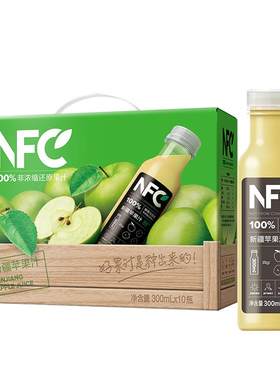 农夫山泉nfc纯苹果汁手提礼盒